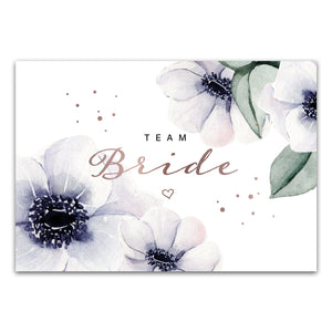 Postkarte "Team Bride"