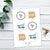 Stickerbogen Set "Glücklichmacher" mit 24 Stickern