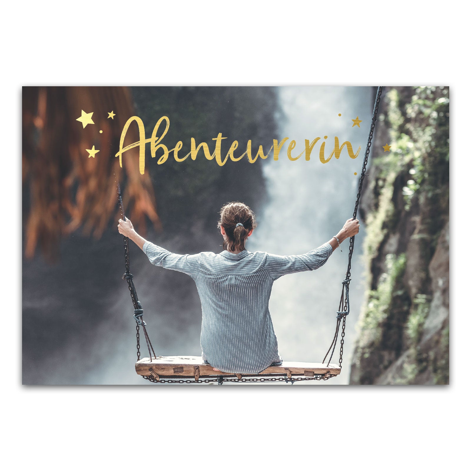 Postkarte "Abenteurerin"