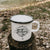 Emaille Tasse "Abenteurerin"