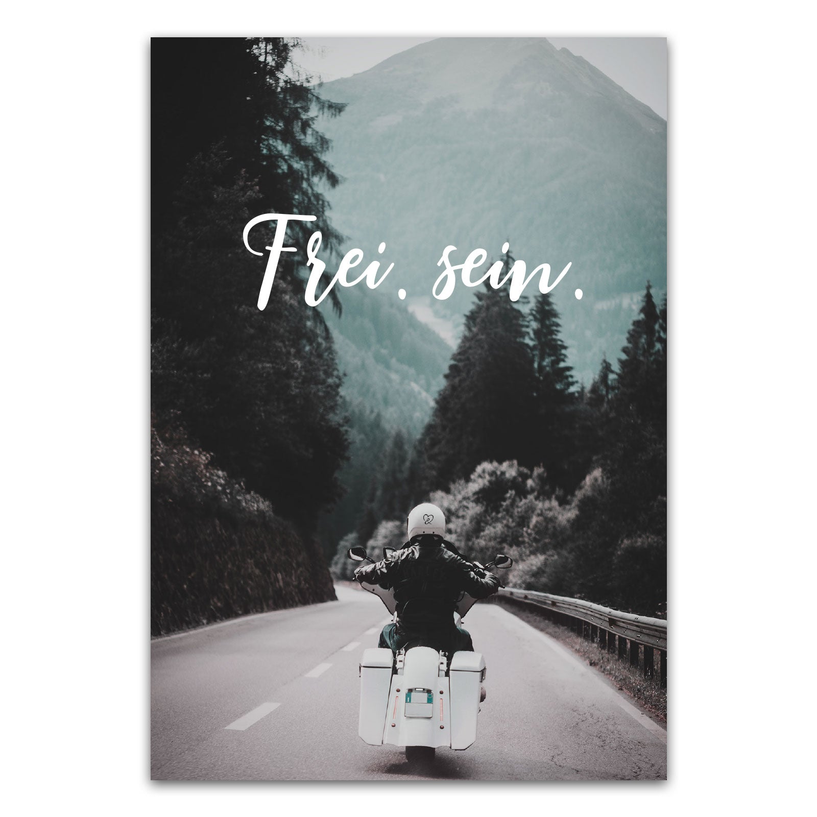 Postkarte "Frei. sein."