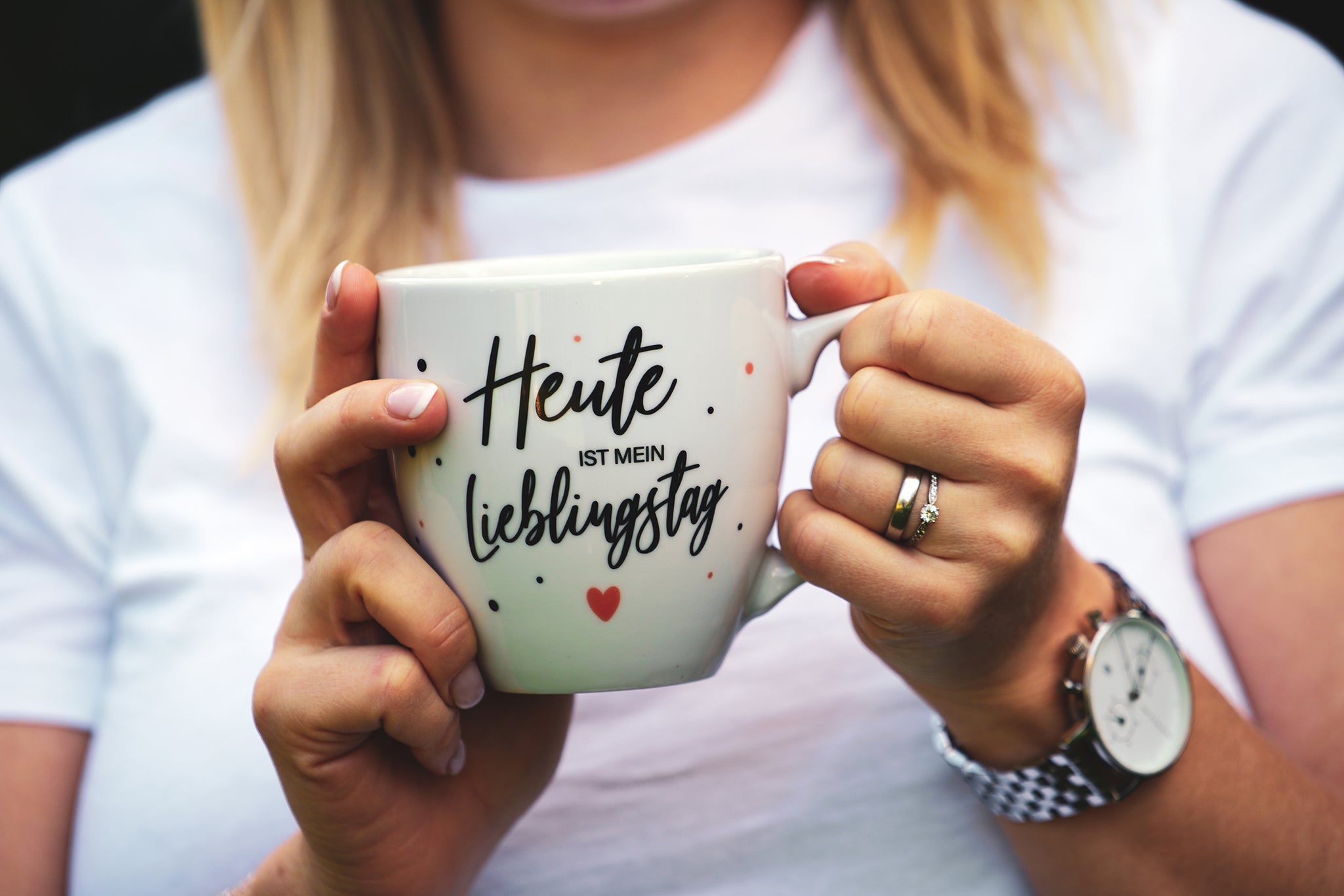 Jumbotasse "Heute ist mein Lieblingstag"