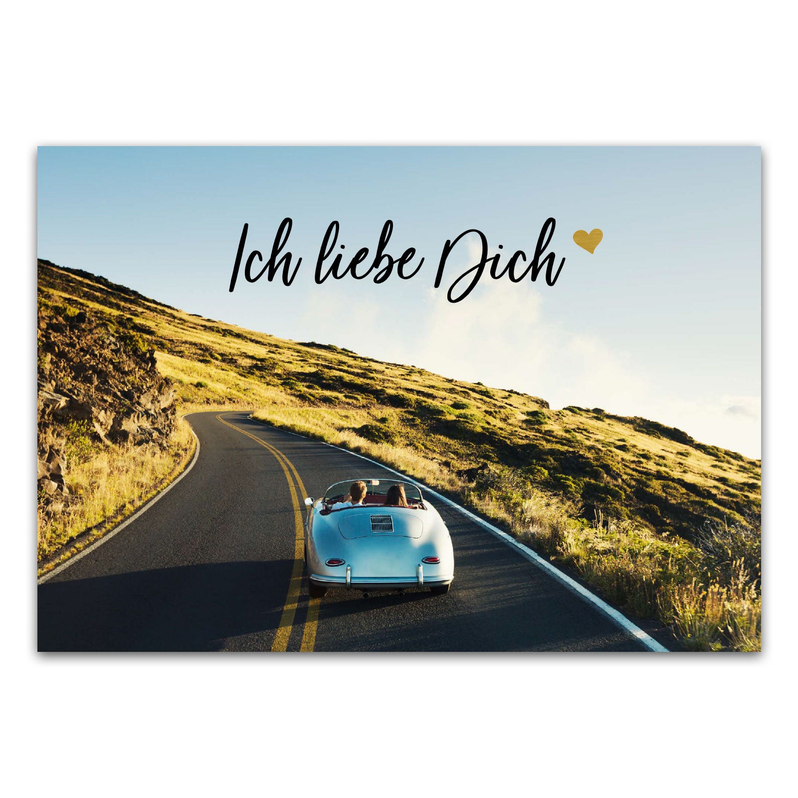 Postkarte "Ich liebe Dich"
