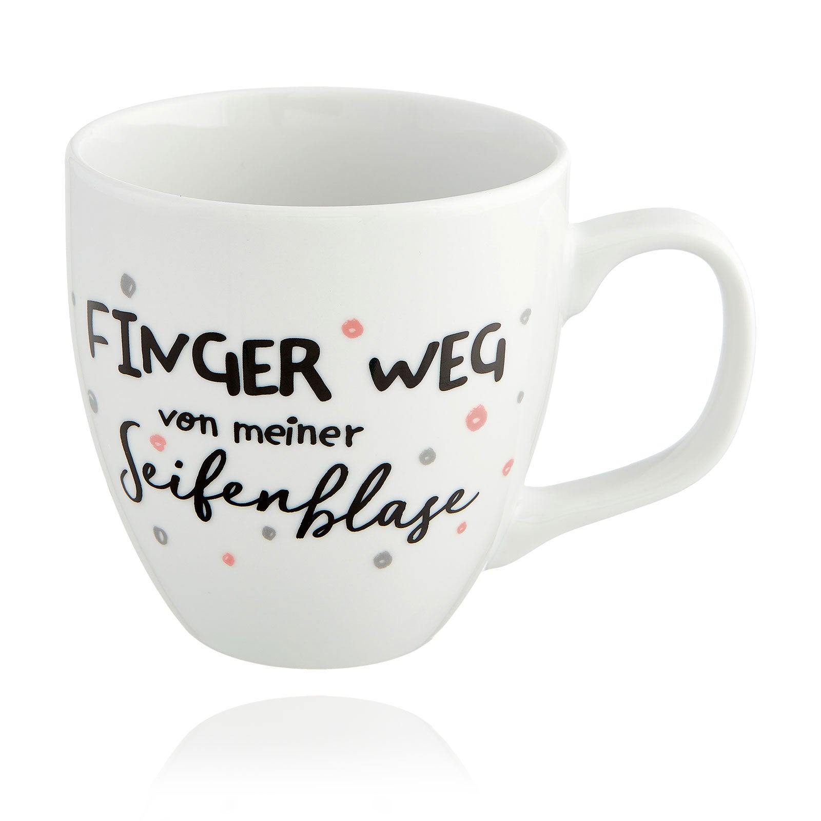 Jumbotasse "Finger weg von meiner Seifenblase"