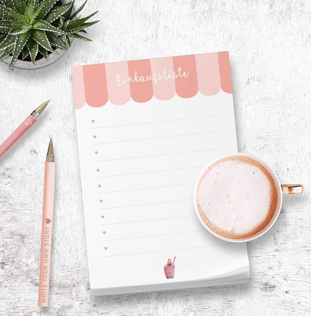 Notizblock "Einkaufsliste" DIN A6