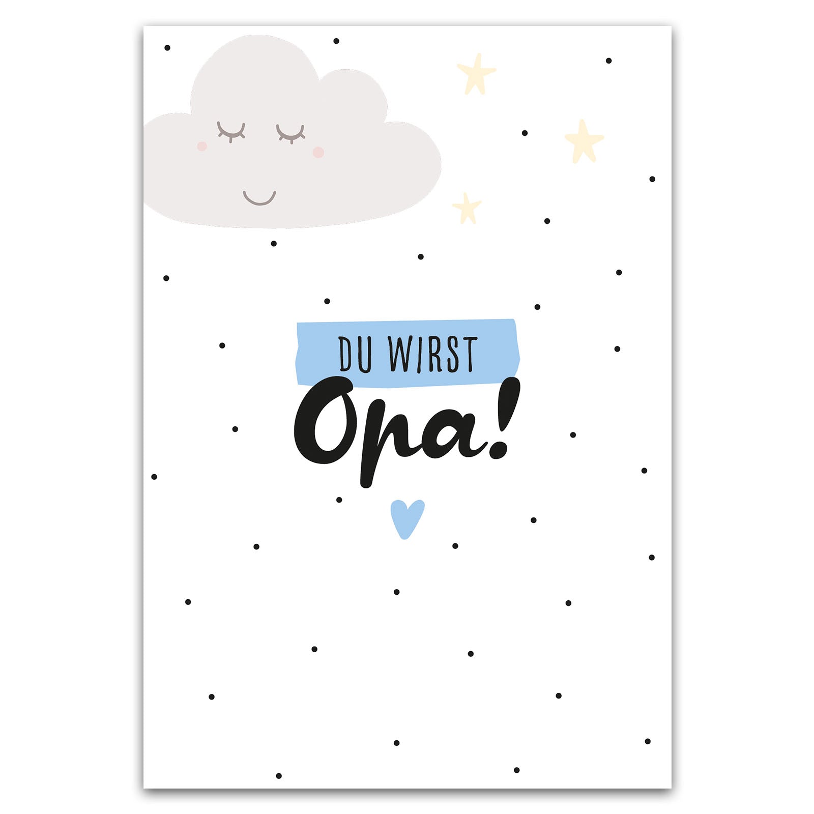 Postkarte "Du wirst Opa"