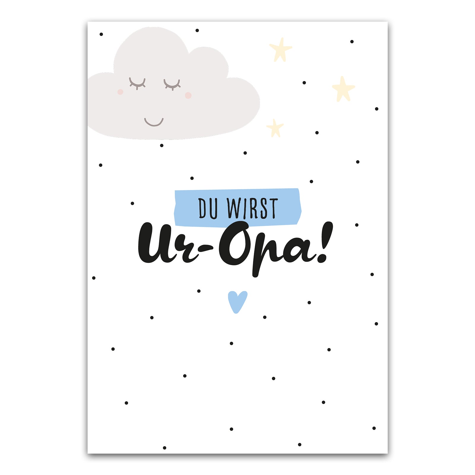 Postkarte "Du wirst Ur-Opa"