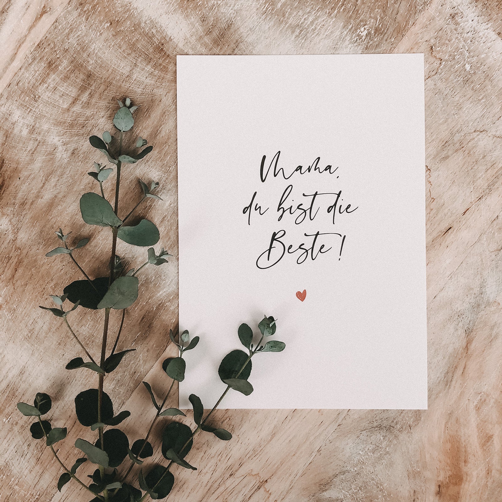 Postkarte "Mama, Du bist die Beste!"