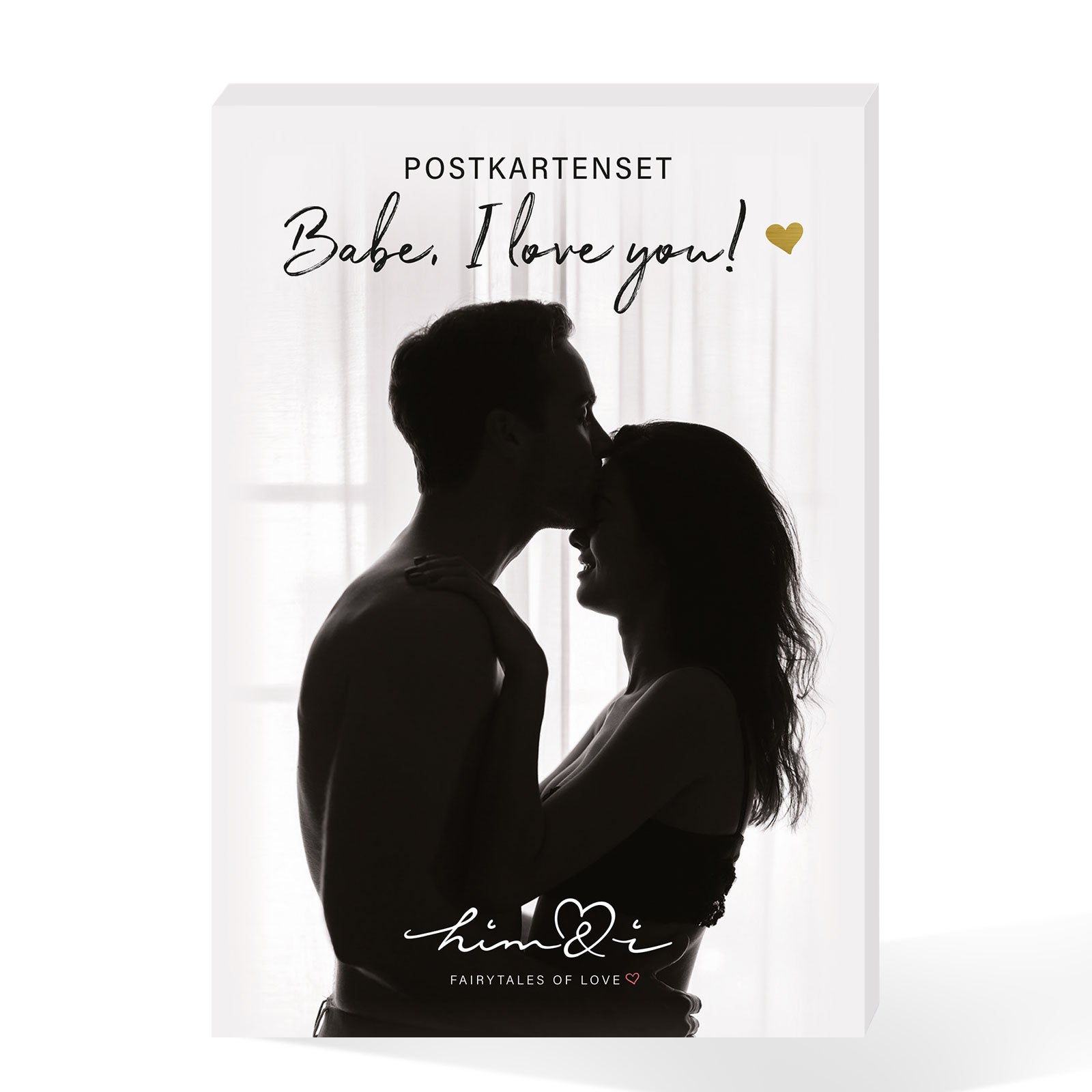 10er Postkarten Set "Babe, I love you!"