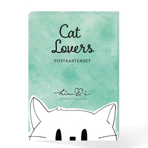 10er Postkarten Set "Cat Lovers"