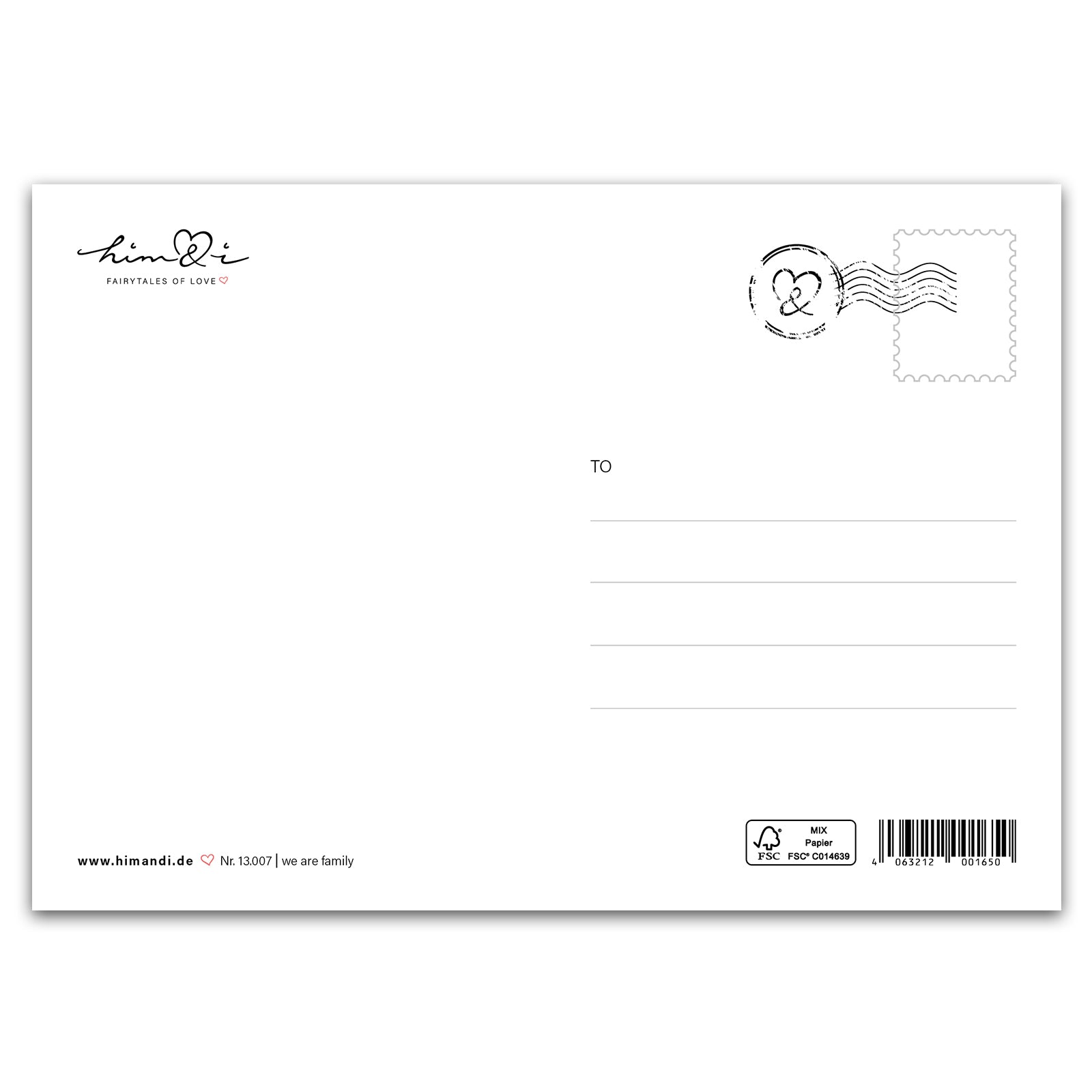 Postkarte "Wer braucht schon einen Superhelden, wenn er einen Bruder hat!"