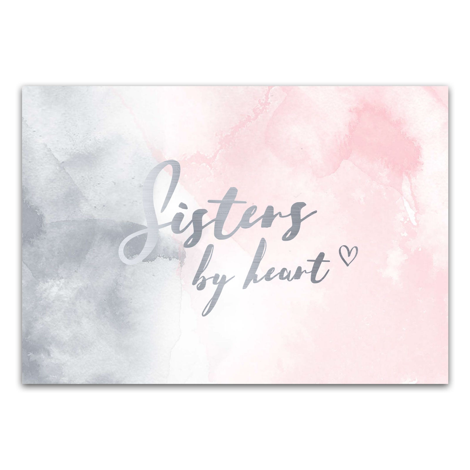 Postkarte "Sisters by heart"
