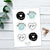 Stickerbogen Set "Glücklichmacher" mit 24 Stickern