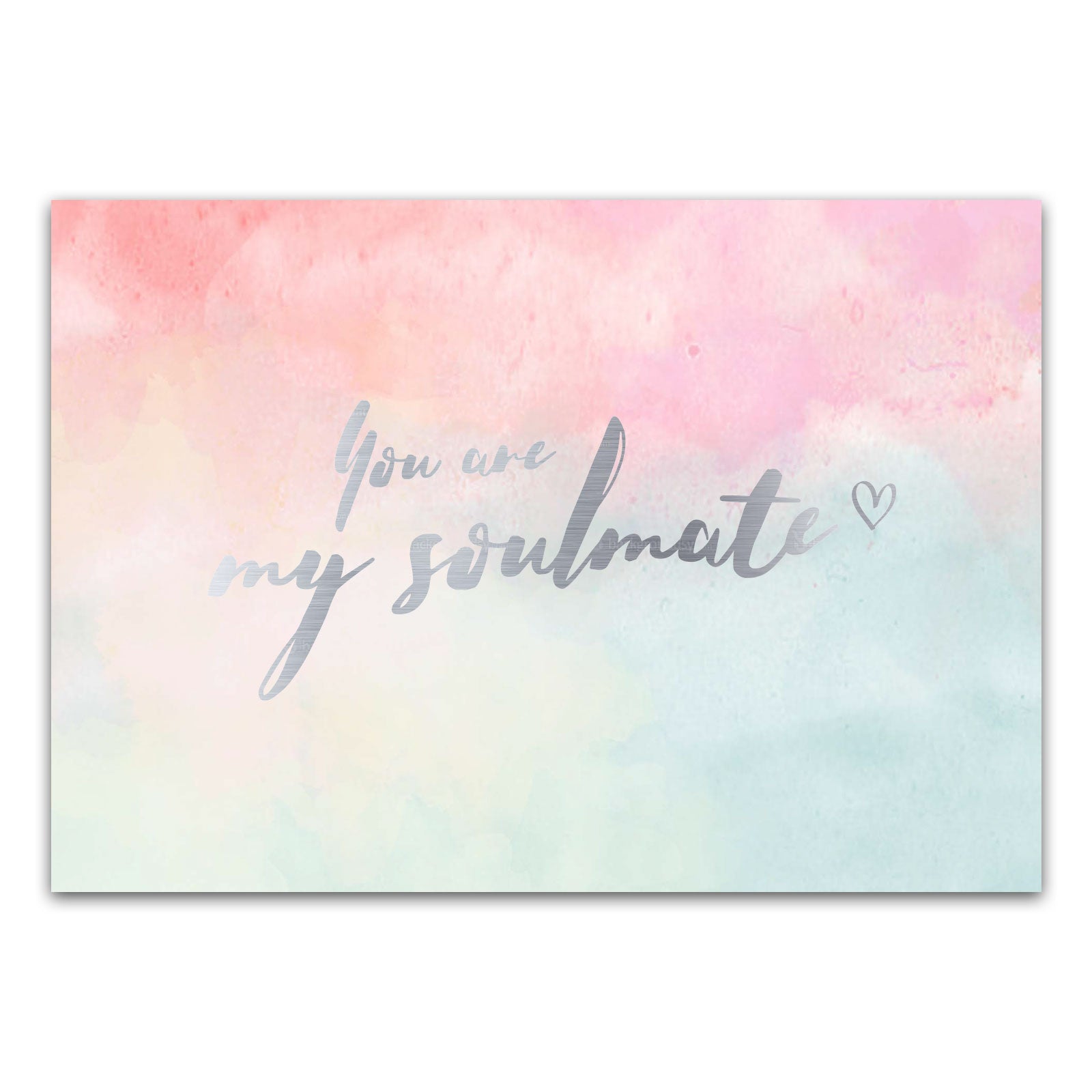 Postkarte "You are my soulmate"